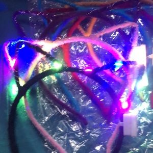 LED Cat Headbands NWT